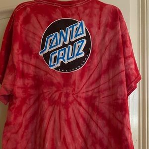 Red Santa Cruz Skater T-Shirt